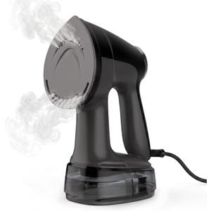 Vacuum Steamer for Clothes Handheld: 3600Pa Powerful Suction,Portable Travel Garment Steamer,400ml WaterTank, LED Display,15s Heat-Up,2-in-1 Steaming & Ironing,No Leak&Stable Steam(for 110-120V)