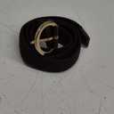 JASGOOD Women Braided Woven Elastic Stretch Belt Canvas Casual Belt for Jeans Pants (Fit Size 29"-32", K-coffee)