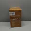 happimess HPM1102A Asher Modern 4.13-Gallon 2-Tone Faux Wicker/Metal Cylinder Waste Basket, Bronze/Coffee for Home, Bathroom, Living Room, Office, Bedroom, Kitchen