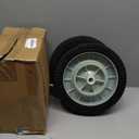 Showingo 44985 Lawn Sweeper Wheel Tire Complete Assembly Set Compatible with Lawn Sweepers & Tractors 2PCS