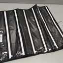 DIOMMELL Hanging Jewelry Organizer 47 Pockets with Zipper for Earrings Necklace Bracelet Ring Accessory Display Storage Bag Travel Holder Box