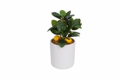 Small Artificial Potter Lemon Tree