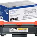TN770 TN-770 Super High Yield Toner Replacement for Brother TN 770 TN760 Toner Cartridge for HL-L2370DW HL-L2370DWXL MFC-L2750DW MFC-L2750DWXL Printer (Black,1-Pack)