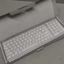 seenda Bluetooth Keyboard and Mouse for Mac, COS500 Multi-Device Rechargeable Keyboard Mouse with Quiet Keys, Full Size Slim Combo Compatible for MacBook Pro/Air, Mac, iPad, iPhone - White Silver