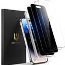 5 x UNBREAKcable 4PCS Screen Protector for iPhone 14 Pro Max - 2 Privacy Tempered Glass+2 Clear Glass Double Shatterproof [Installation Frame] [9H Hardness] [Case Friendly] Anti-Scratch iPhone 6.7 inch