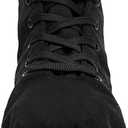 Smithmelody Canvas Jazz Dance Boots Ballet Dancing Sneakers for Adult Men Women (6/37SBlack)