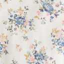 little planet by carter's unisex-baby 2-piece Pajamas Made With Organic Cotton (Vintage Blue Floral Print)