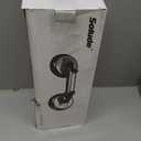 SOLUDE 2 Pack Glass Suction Cup,Aluminium Heavy Duty Vacuum Lifter for Moving Glass/Window/Tiles/Mirror/Granite,Double Gripper Sucker Plate,Yellow