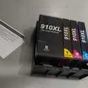 910XL Ink Cartridges Combo Pack Replacement for HP 910 XL 910XL to use with OfficeJet 8010 8015 8018 OfficeJet Pro 8020 8022 8025 8028 8035 Printers (Black, Cyan, Magenta, Yellow, 4-Pack)