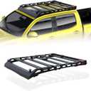 Heavy Duty Top Roof Rack Accessories Compatible with 2005-2023 Toyota Tacoma Double Cab 4 Doors Pickup/No Drilling