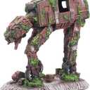 Robot Cool Walking Land Tank Aquarium Ornament Alien Fish Tank Decorations for Betta Large