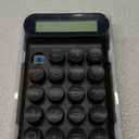 Mechanical Switch Calculator,Handheld for Daily and Basic Office,10 Digit Large LCD Display (Black)