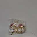 Red Heart Napkin Rings Serviette Holder Set of 8, Metal Love Napkin Ring with Gold Buckles for Valentine's Day, Wedding, Birthday Party, Thanksgiving Day, Christmas Day,Dining Table Decoration