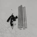 13pcs File Rails Set, Filing Bars 4 Adjustable File Cabinet Rails for Drawer and 8 Hanging File Rail Clips 1 Phillips Screwdriver Cabinet Dividers Racks Hanging File Folder Frame for School Office