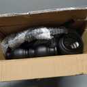 Metal Small End Table,Vintage Matte Black Round Side Table Nightstand for Bedside or Sofa,Small Accent Pedestal Table for Living Room Corners Bedroom Patio and bar (Matte Black)