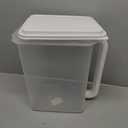 Buddeez 25302W-ONL Store 'n Pour Storage Dispenser 23 Cup-White/Clear, 1 Count