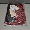 Sundresses for Women, V-Neck Short Sleeve Casual Boho Floral Dress, Ruffle Hem Split with Belt for Beach (Medium, Green)