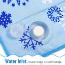 Upgrade Dog Cooling Mat Portable Water Injection Pet Cooling Pad Summer Self Cooling Ice Silk Pet Blanket Washable