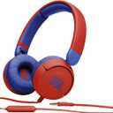 JBL JR 310 - Kids On-Ear Headphones (Red/Blue), Small