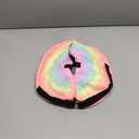 Inflatable Dog Cone Collar Alternative After Surgery, Soft Donut Neck Cone for Yorkshire Pomeranian Small Dogs & Adult Cat, etc, Comfortable Protective E Collar Recovery Cone Not Block Vision (Small Sized(Neck:6.7-10.2in), Rainbow)