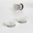 OXO Steel Soap Dispensing Palm Brush Refills, 2-Pack