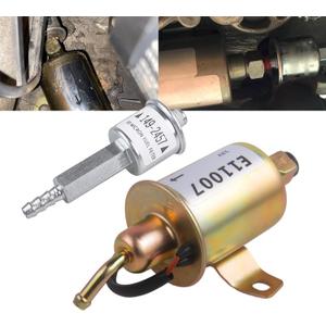 149-2311 Fuel Pump With 149-2457 Fuel Filter for RV Generators - Replacement for Onan Cummins 4000 4KW Microlite MicroQuiet Generator
