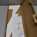 19.7in Giant Light Up Honeycomb Paper Christmas Tree, Indoor Christmas Decorations and Holiday Centerpieces for December Holiday Season Home Office and Xmas Party Supplies