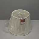Royal Designs, Inc. Empire English Pleat Lamp Shade, BSO-724-16WH, 10.5 x 16 x 11, White