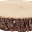 Walnut Hollow Thick Rustic Basswood Round, 10-14" Wide - for Wood Burning, Home Dcor, and Rustic Weddings