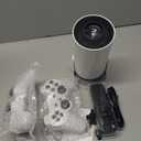 Portable Mini Game Video Projector, 30,000+ Preloaded Games, Android TV 11.0 Smart Projector, 360 ANSI, WiFi & Bluetooth, 1080P HD, Ideal for Home Theater, Gaming, Camping & Outdoor Movie.