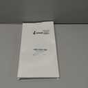 Janlaugh 50 Pcs Scalloped Cocktail Napkins with Gold Foil Edge Thick Paper Disposable Napkins Pastel Party Beverage for Wedding Dinner Birthday Party(Black,5 x 5 Inch)