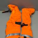 Lelepet Dog Coat Warm Dog Winter Coat Waterproof Dogs Jacket with Harness Built in Reflective Pet Fleece Vest Zip-Up Cold Weather Coats for Large Dogs Turtleneck Windproof Coats Boxer Blaze Orange XL