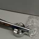 Potato Ricer 15oz Stainless Steel by Zorgons - Sturdy Masher for Creamy Mashed Potatoes, Sweet Potato Smasher with Comfort Grip Handle - Essential Kitchen Gadget for Pressing and Mashing