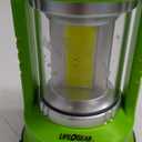 Camping Lantern 3000LM, LED Lanterns for Power Outages with 4400mAh Phone Charger, Impact-Resistant Rechargeable Lantern, 5 Light Modes Waterproof Lantern for Hurricane Emergency(Pale Green)