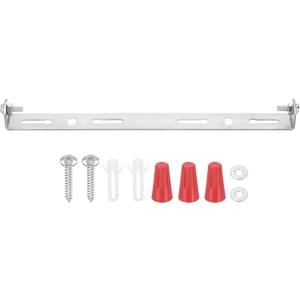 PATIKIL 180mm (7.1") Universal Light Fixture Mounting Bracket Kit, Light Crossbar Ceiling Light Plate with Screw for Wall Lights Ceiling Lighting Pendant Chandelier