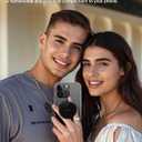 2 x Typecase Phone Grip: Rotatable Ultra Thin Cell Phone Ring Holder for Magnetic Car Mount, Adjustable Finger Ring Kickstand Compatible with Cellphones Magnetic Tablets Accessories - Black