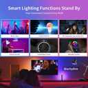 Smart Light Bulbs Work with Alexa Google Assistant, 1600LM Ultra Bright Smart Bulb, 13W 150W Equivalent RGBCW Color Changing Light Bulbs 2P, Bluetooth 2.4GHz Wi-Fi A21 E26 App LED Light Bulb