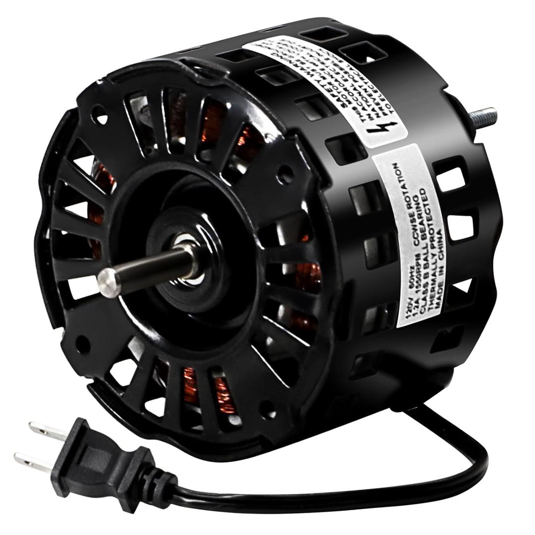 Hiorucet JA2B104N Vent Fan Motor Replacement for Broan Nutone 86933, 86933-000, 8693000, 86933000, 40933 Bathroom Exhaust Fan Motor for Nutone 8664RP, 8663RP, 8673RP, 676-D, 2676F-A, 5KSM84DFK120P.