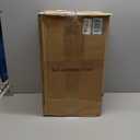 King Koil Luxury Air Mattress Queen with Built in Pump, Integrated Premium Pillow Inflatable Airbed for Guests, Camping & Home (Black)