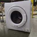 3.5 Cu. Ft. Portable Dryer, 120V Electric Dryer for Clothes, Holds Up To 13.2 lbs. or 6 kg. of Laundry, Stainless Steel Drum, 1500 Watts, White