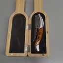 Semecca Wine Opener  Professional Waiters Corkscrew, Double Hinged Wine Key, Wine Bottle Opener with Wooden Gift Box, for Wine Lovers (Rosewood)