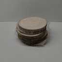 SENMUT 10 Pcs Large Wood Slices for Centerpieces 10-11 inches Wood Rounds for Tables Decor Rustic Wood Circles for DIY Crafts and Wedding Decor Round Wooden Discs Wood Slice Ornaments