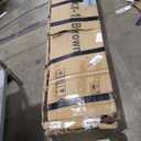 Qeetex 8x8FT Metal Outdoor Storage Sheds Waterproof Garden Shed with Lockable Doors for Backyard Bike Equipment Courtyard Patio Tool Outdoor Storage Brown