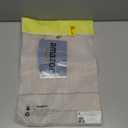 Leetaltree Beige White Placemats Set of 8 - Heat Resistant Non-Slip Place mats for Dining Table, Washable Durable PVC Vinyl Woven Table Mats(Beige White, 8)