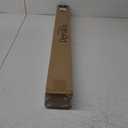 Persilux Cordless Zebra Blinds (35" W x 72" H, Black) for Windows with Upgraded Cassette Light Filtering Dual Layers Sheer Roller Blinds Thermal Insulated for Office, Living Room