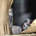 No-Drill Room Divider Curtain Set: Includes 106" W x 84" L Black Curtain & Adjustable Pole Brackets (35-100" W x 43-120" H Adjustable Range)