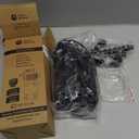 AquaMiracle Aquarium Filter for Green Water, U - V Fish Tank Filters with Timer (4/8/12/24 Hrs), Dual Mode (Aeration/Rainfall) Fish Filter for 10-40 Gallon Tanks, Flow Rate and Direction Adjustable