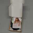 EINAEY Bangs Hair Clip - Brown Black Clip in Bangs Real Human Hair, Fake Bangs Clip on Bangs for Women Fringe with Temples Wispy Bangs Hair Extensions for Daily Wear