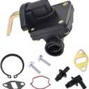 Hedie 1255901-S Fuel Pump For Koh-ler CV13S CV14S CV15S CV16S CH11S CH12.5S CH13S CH15 CV430 CV460 CV490 CV491 CV491 CV492 Engine John D L110 LT133 LT155 LX255 GT225 Lawn Mower Garden Tractors