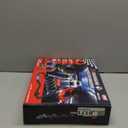 AGM MASTECH 18.7ft Slot Car Race Track Set,4 Official Licensed Light-Up Cars, Steering Wheel&Paw Controllers, Adjustable Speed, 4 Flashing Loop Tracks, Dual Power Modes, for Kids 8+, Family Racing Fun